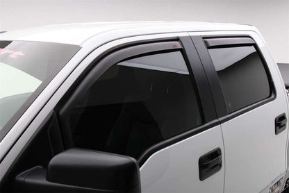 EGR 04-13 Ford F150 Crew Cab In-Channel Window Visors - Set of 4 - Matte (573395) 573395 573395 Photo - lifestyle view