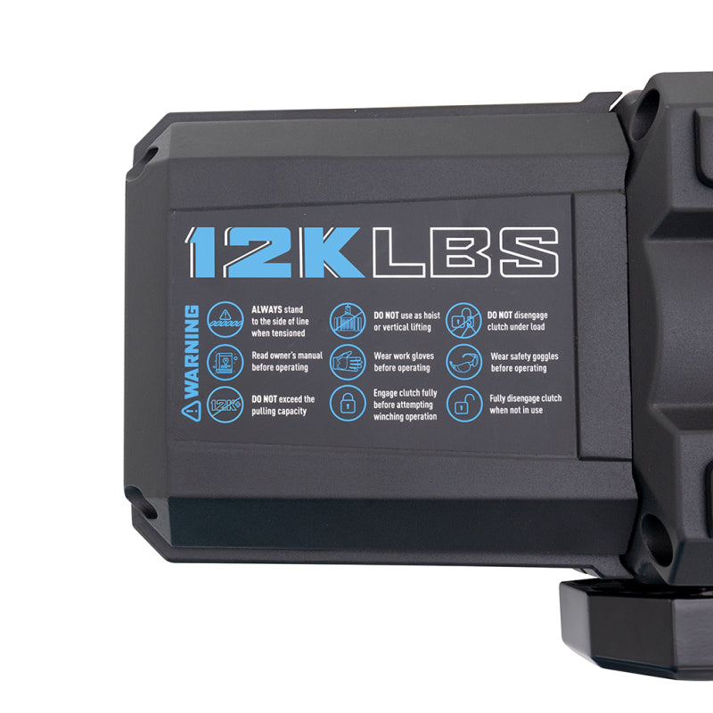 Borne Off-Road 12K Winch - Grey Synthetic Rope BNWN-12-SGR BNWN-12-SGR Photo - Primary