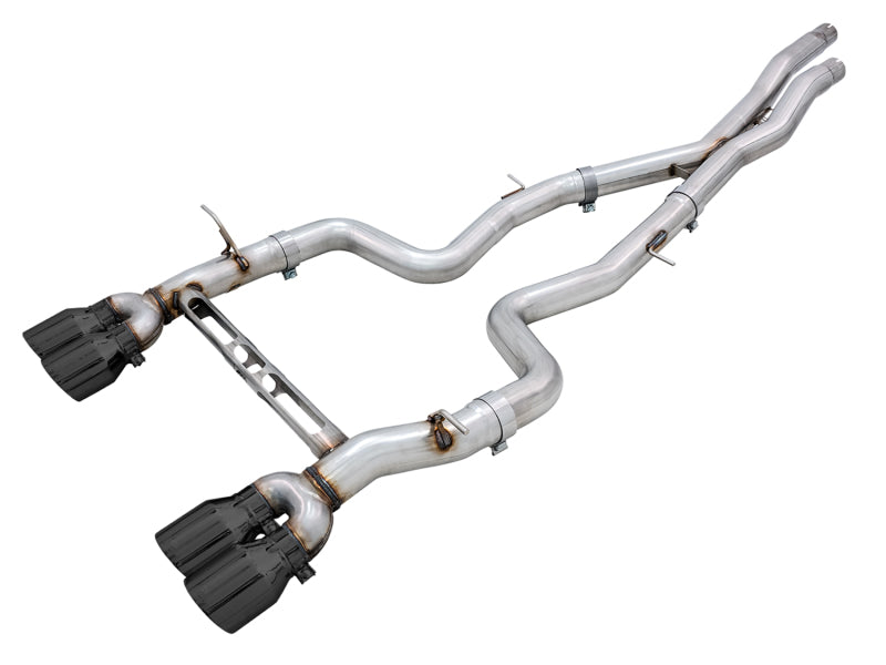AWE Tuning BMW F8X M3/M4 Track Edition Catback Exhaust - Diamond Black Tips 3020-43087 3020-43087 Photo - Primary