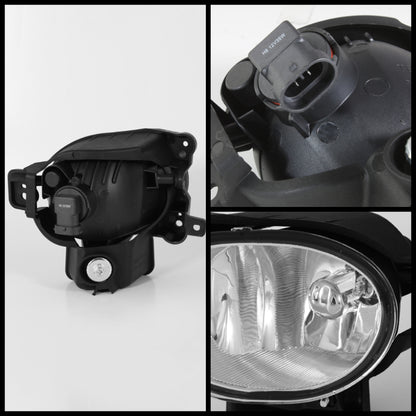 Spyder Acura TL 07-08 OEM Fog Lights wo/Switch Clear FL-ATL08-C 5064677 5064677 User 1