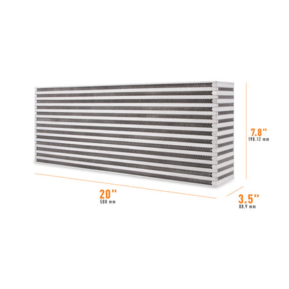 Mishimoto Universal Air-to-Air Intercooler Core - 20in / 7.8in / 3.5in MMUIC-14 MMUIC-14 Photo - Primary