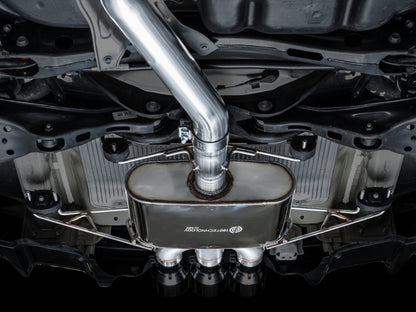 AWE Tuning 2024 Acura Integra Type S DE5 FWD Touring Edition Exhaust w/ Triple Diamond Black Tips 3015-53335 3015-53335 Photo - Mounted