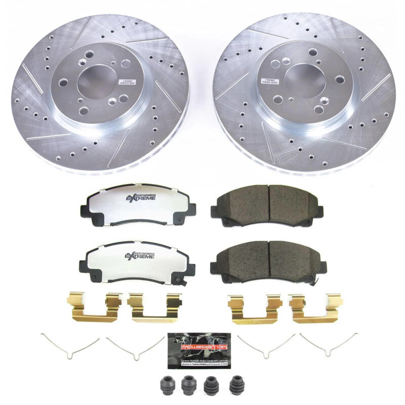 PowerStop Power Stop 12-14 Honda Ridgeline Front Z26 Street Brake Kit K5939-26 K5939-26 Photo - Primary