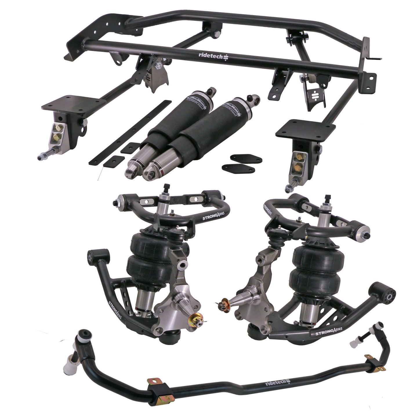 Ridetech 67-69 Camaro and Firebird TQ Air Suspension System 11160397