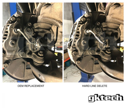 GKTech R33 GTS-T braided brake lines