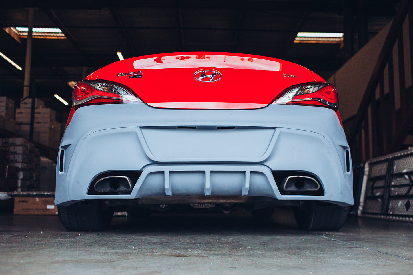 ARK 2010-2016 Hyundai Genesis Coupe Solus Rear Bumper