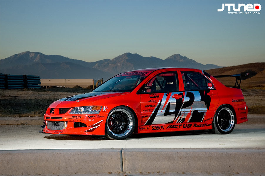APR Mitsubishi Evolution 8 (Evo 8) 2003-2005 EVIL-R Widebody Aerodynamic Kit