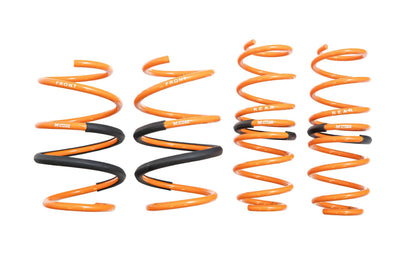 Megan Racing - Lowering Springs Front & Rear for 2022+ Honda Civic SAE 9254 Cold Wound Steel front drop 25mm rear drop 19mm powder coated MR-LS-HC22