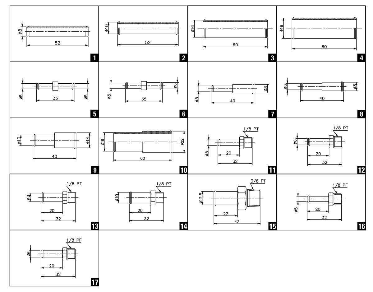 GReddy Hose Union Fitting(s) - M5-M19