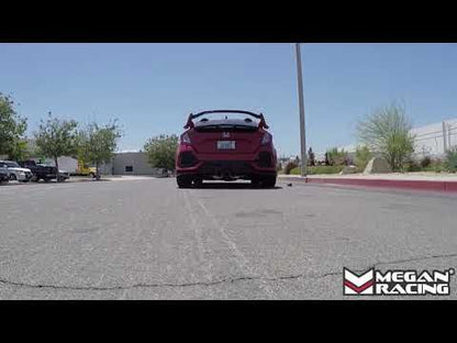 Megan Racing Exhaust System Bolt-On for 2017+ Honda Civic Type R (FK8) 65mm Inlet 101mm x3 Exhaust Tip