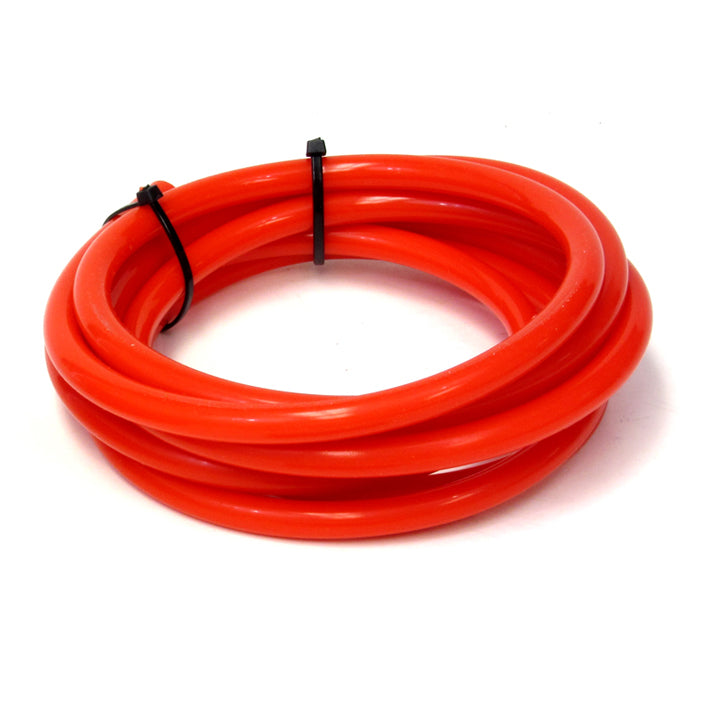HPS 1/4" (6mm) ID Red High Temp Silicone Vacuum Hose - 5 Feet Pack