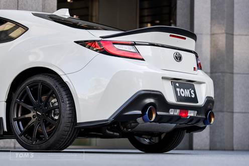 TOM'S Racing Dual-Exit Catback Exhaust (OE Diffuser) - Toyota GR86 / Subaru BRZ (2022+) ** IN STOCK **