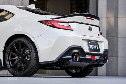 TOM'S Racing Dual-Exit Catback Exhaust (OE Diffuser) - Toyota GR86 / Subaru BRZ (2022+) ** IN STOCK **