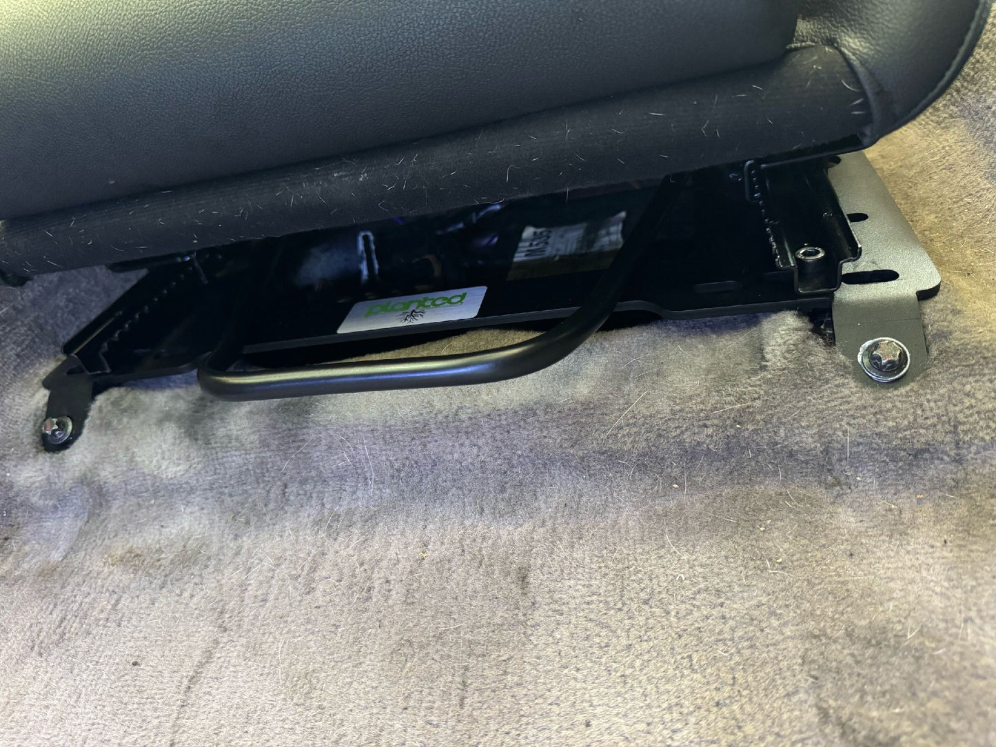 Planted Technology Seat Bracket- Porsche 996 / Boxster / 997 / Cayman / 991 (1998+) - Passenger / Right
