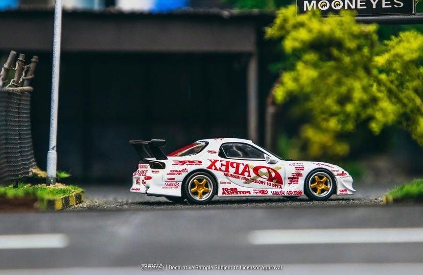 A'PEXi RX-7 FD3S D1GP Project - Tarmac Works x Vertex 1:64 Scale Die-cast