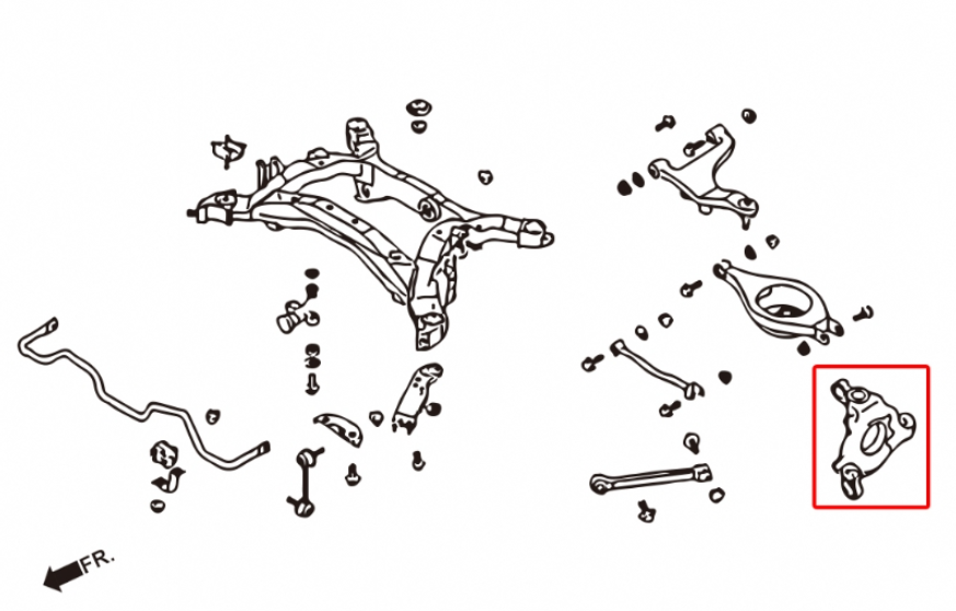 Megan Racing 350Z/Z33 03-09/G35 03-06 sedan/coupe Racing Bushing