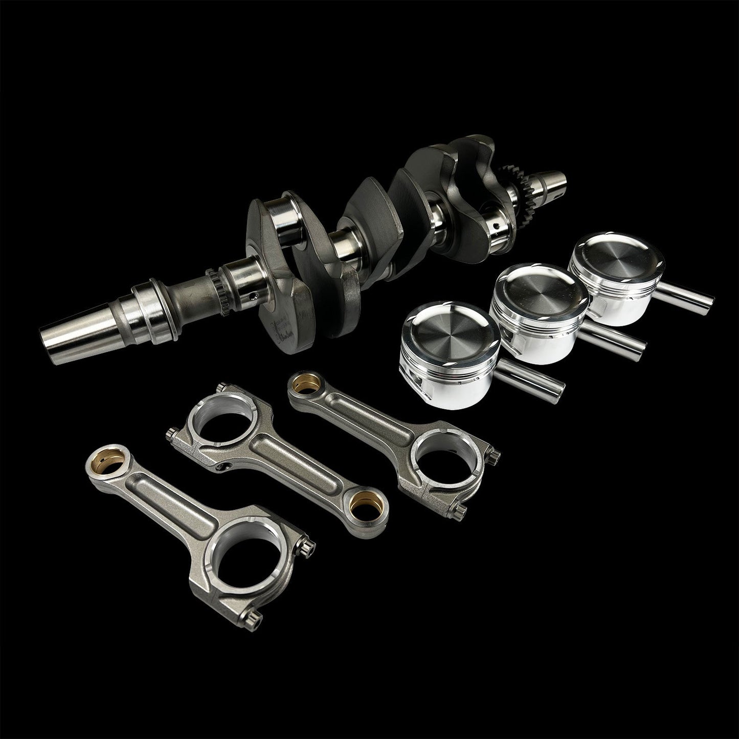 Brian Crower Can-Am X3 (17-up) Stroker Kit w/EN40B Crank, MOAR Rods (18mm PIN), Custom CP Pistons BC0936