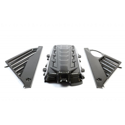 APR Chevrolet Corvette C8 Carbon Fiber Engine Plenum Cover, Appearance Panels, and Package