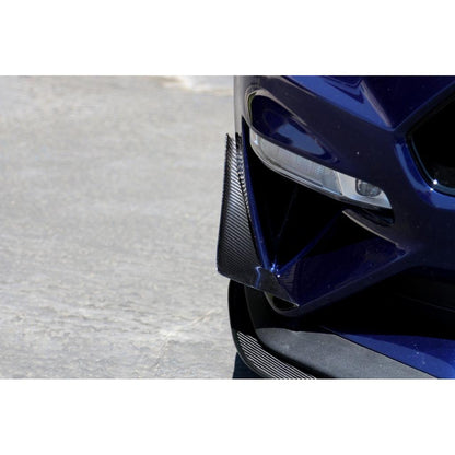 APR Ford Mustang S550 Carbon Fiber Front Bumper Canards 2018-2023