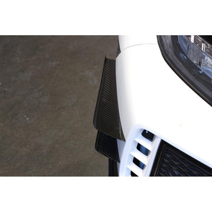 APR Honda FK8 Civic Type R Carbon Fiber Front Bumper Canards 2017 - 2021