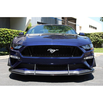APR Ford Mustang S550 Carbon Fiber Front Bumper Canards 2018-2023