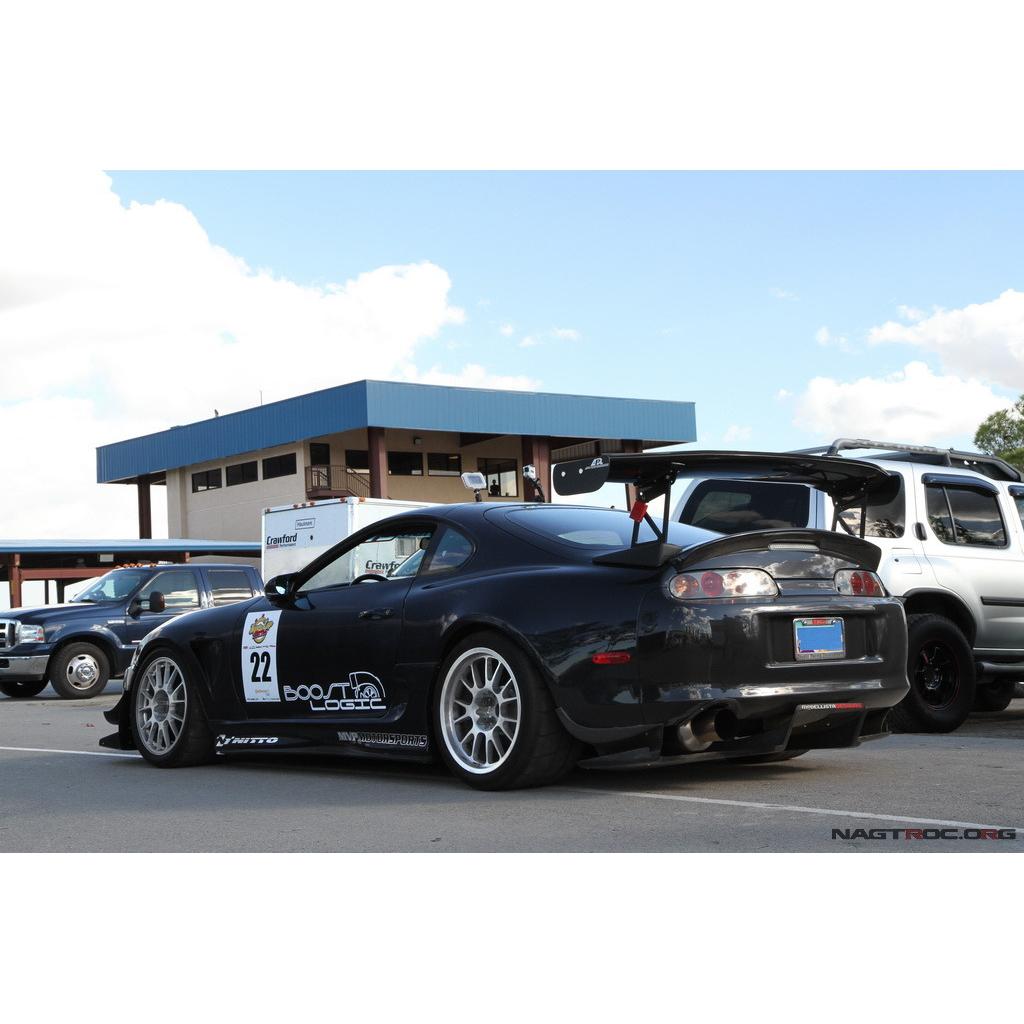 APR Toyota Supra GTC500 71" Carbon Fiber Adjustable Wing 1993-2002