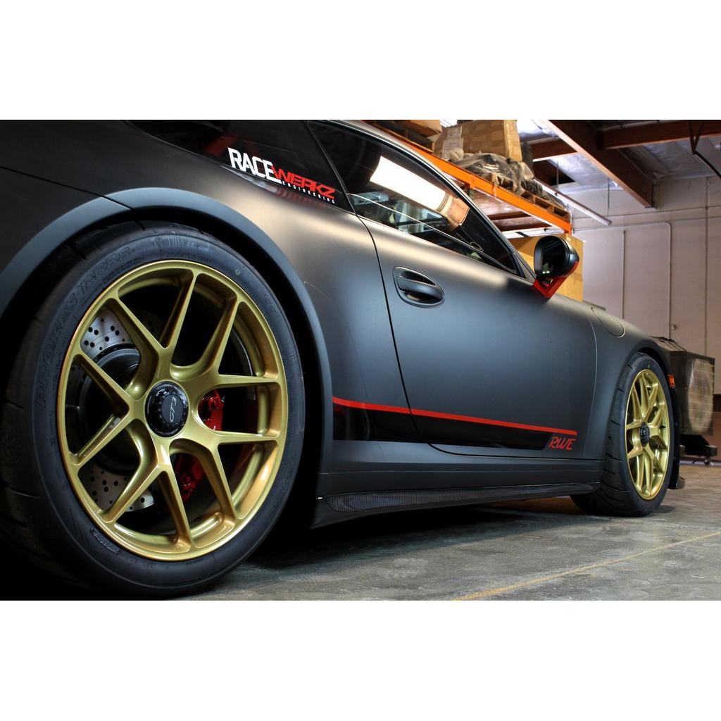 APR Carbon Fiber Porsche 991 GT3 Side Rocker Extensions/ Side Skirt 2013-19