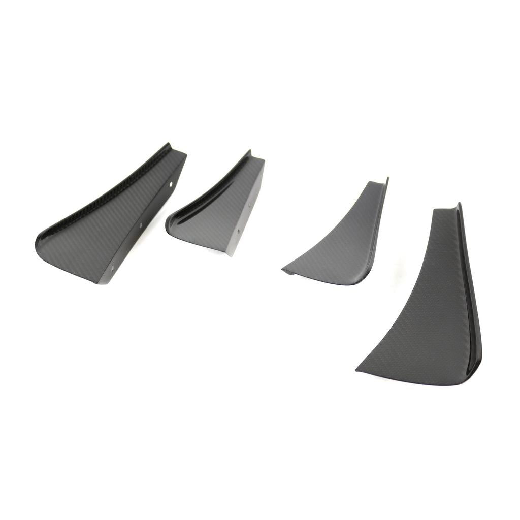 APR Dodge Viper Coupe Carbon Fiber Front Bumper Canards 2013-2017