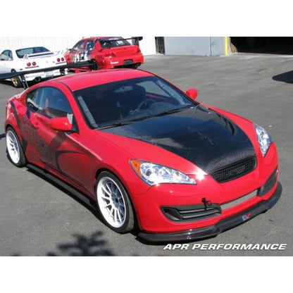 APR Carbon Fiber Hyundai Genesis Coupe Side Rocker Extensions/ Side Skirt 2009-2012