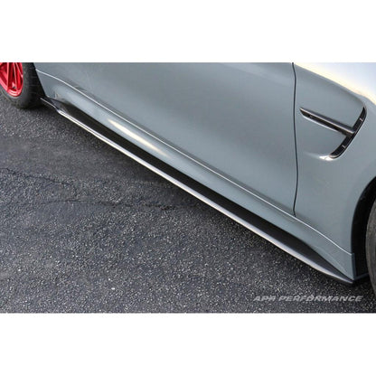 APR BMW F82 M4 Carbon Fiber Side Rocker Extension/ Side Skirt