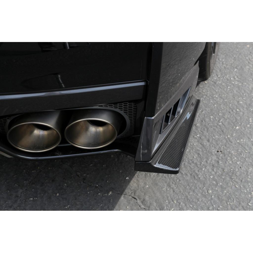 APR Carbon Fiber Nissan GTR-R35 Rear Bumper Skirts 2017-2022