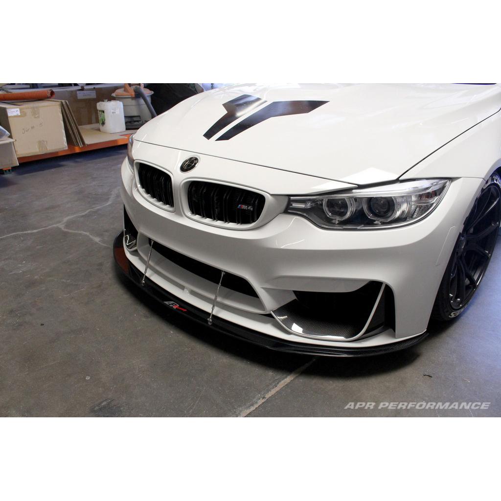 APR BMW F82 M4 / F80 M3 with M Performance Lip Carbon Fiber Front Wind Splitter