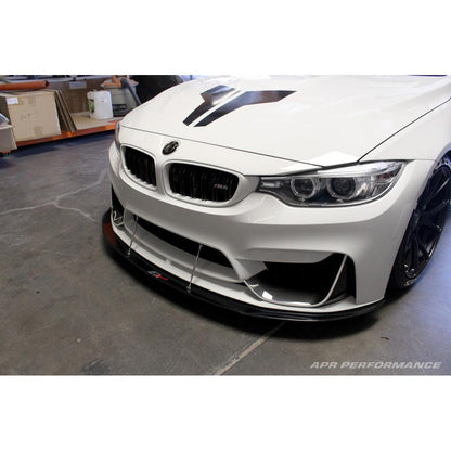 APR BMW F82 M4 / F80 M3 with M Performance Lip Carbon Fiber Front Wind Splitter