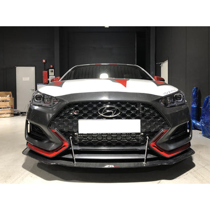 APR Hyundai Veloster N Carbon Fiber Front Wind Splitter 2019-2022