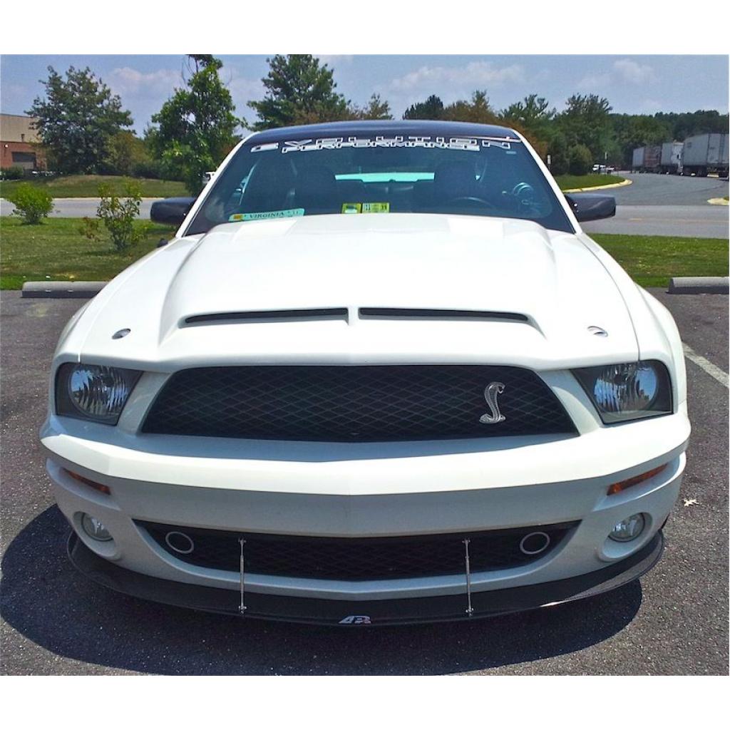 APR Ford Mustang GT500 Carbon Fiber Front Wind Splitter 2007-2009