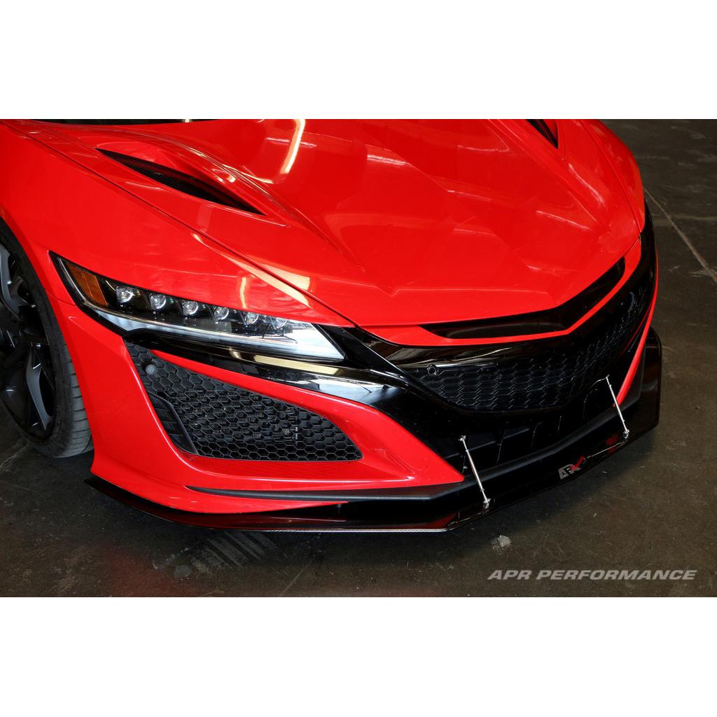 APR Acura NSX Stock Bumper Carbon Fiber Front Wind Splitter 2016 - 2022