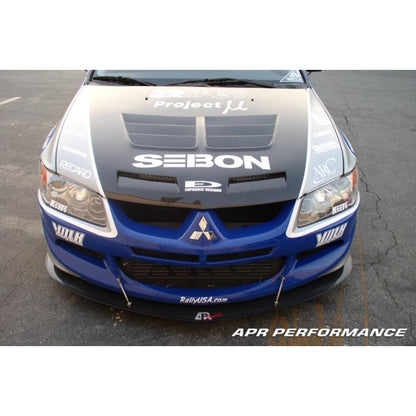 APR Mitsubishi Evolution 8 (Evo 8) Carbon Fiber Front Wind Splitter 2003-2005