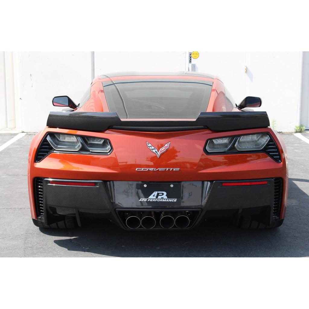 APR Chevrolet Corvette C7 Z06 Carbon Fiber Rear Deck Track Pack Spoiler