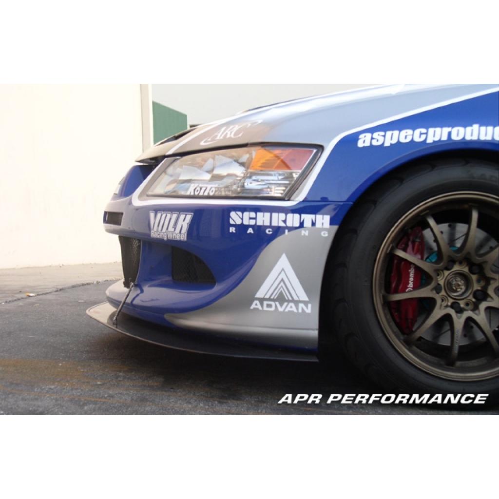 APR Mitsubishi Evolution 8 (Evo 8) Carbon Fiber Front Wind Splitter 2003-2005