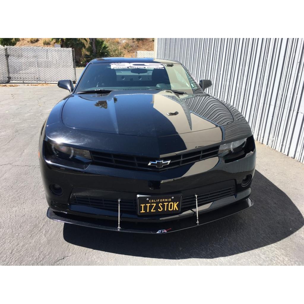 APR Chevrolet Camaro V6 Carbon Fiber Front Wind Splitter 2014 - 2015
