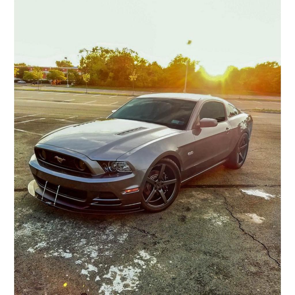 APR Ford Mustang Roush Front Carbon Fiber Wind Splitter 2013-2014