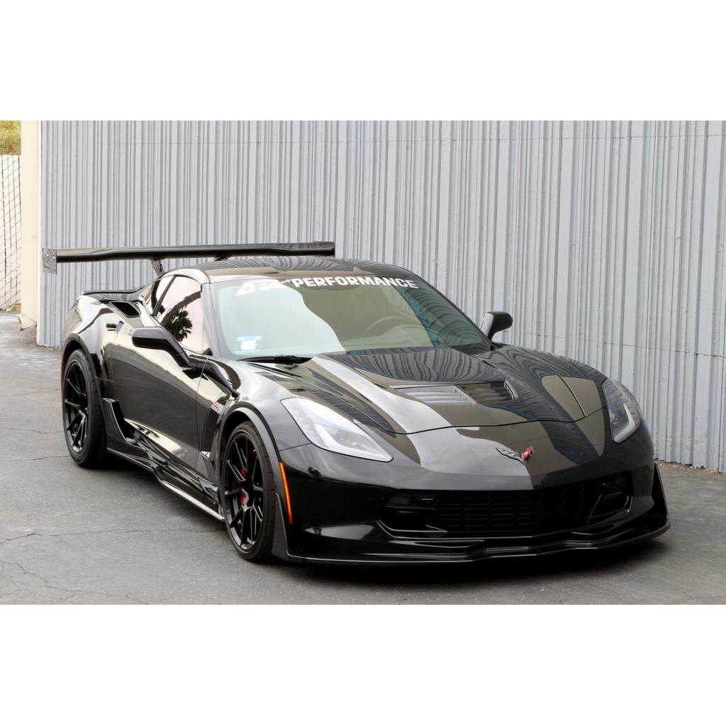 APR Chevrolet Corvette C7 Z06 / Grand Sport GTC500 Chassis Mount Carbon Fiber Adjustable Wing