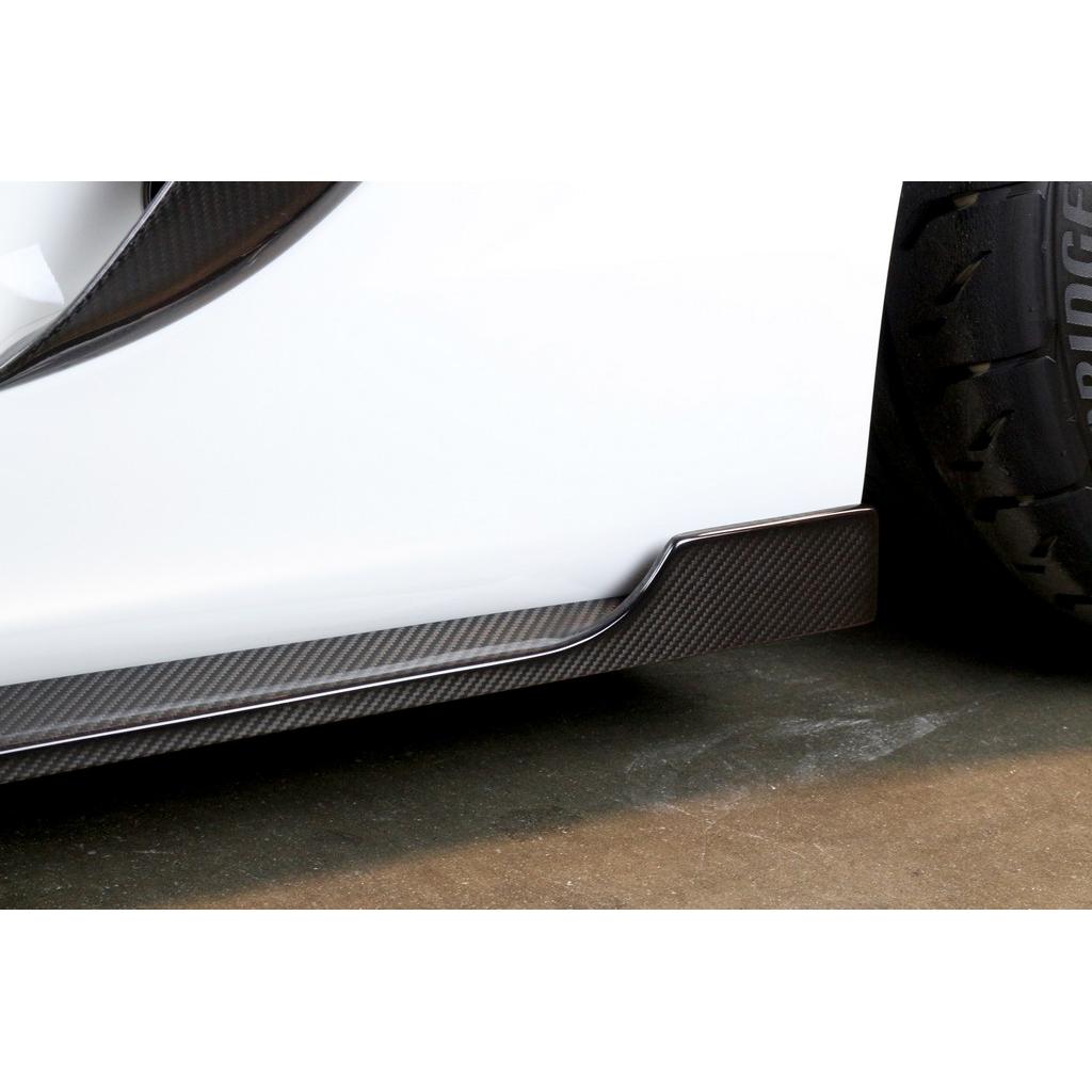 APR Carbon Fiber Porsche 981 Cayman GT4 Side Rocker Extensions/ Side Skirt 2015-2016
