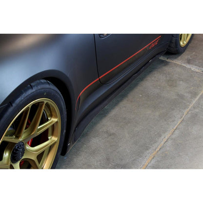 APR Carbon Fiber Porsche 991 GT3 Side Rocker Extensions/ Side Skirt 2013-19