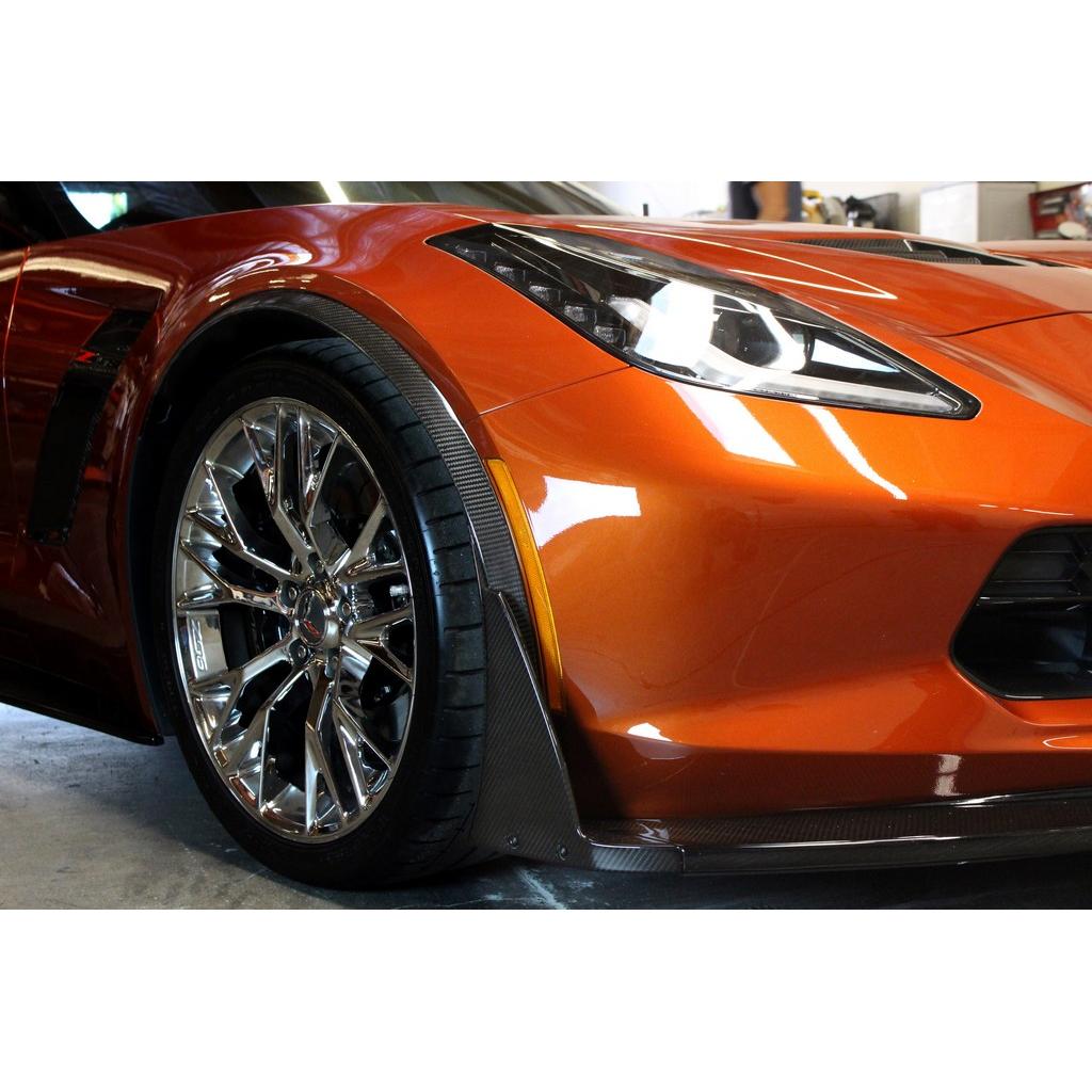 APR Chevrolet Corvette C7 Z06 Carbon Fiber Fender Wheel Arch Moldings