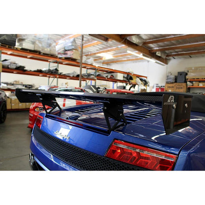 APR Lamborghini Gallardo LP GT250 Carbon Fiber Adjustable Wing 66" 2013
