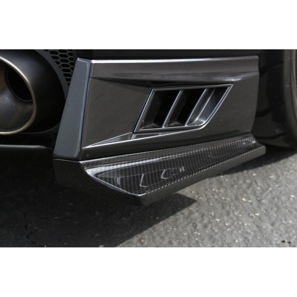 APR Carbon Fiber Nissan GTR-R35 Rear Bumper Skirts 2017-2022