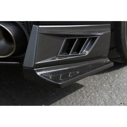 APR Carbon Fiber Nissan GTR-R35 Rear Bumper Skirts 2017-2022