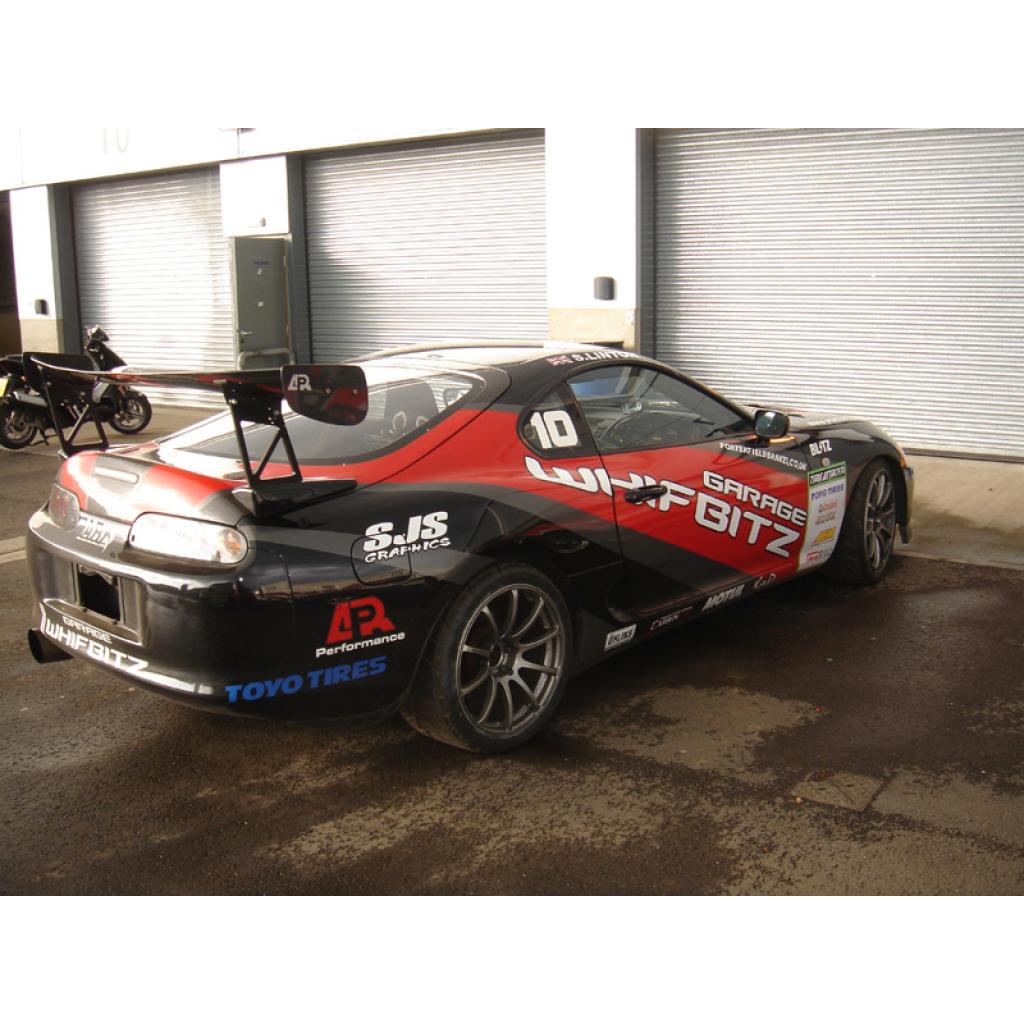 APR Toyota Supra GTC300 67" Carbon Fiber Adjustable Wing 1993-2002