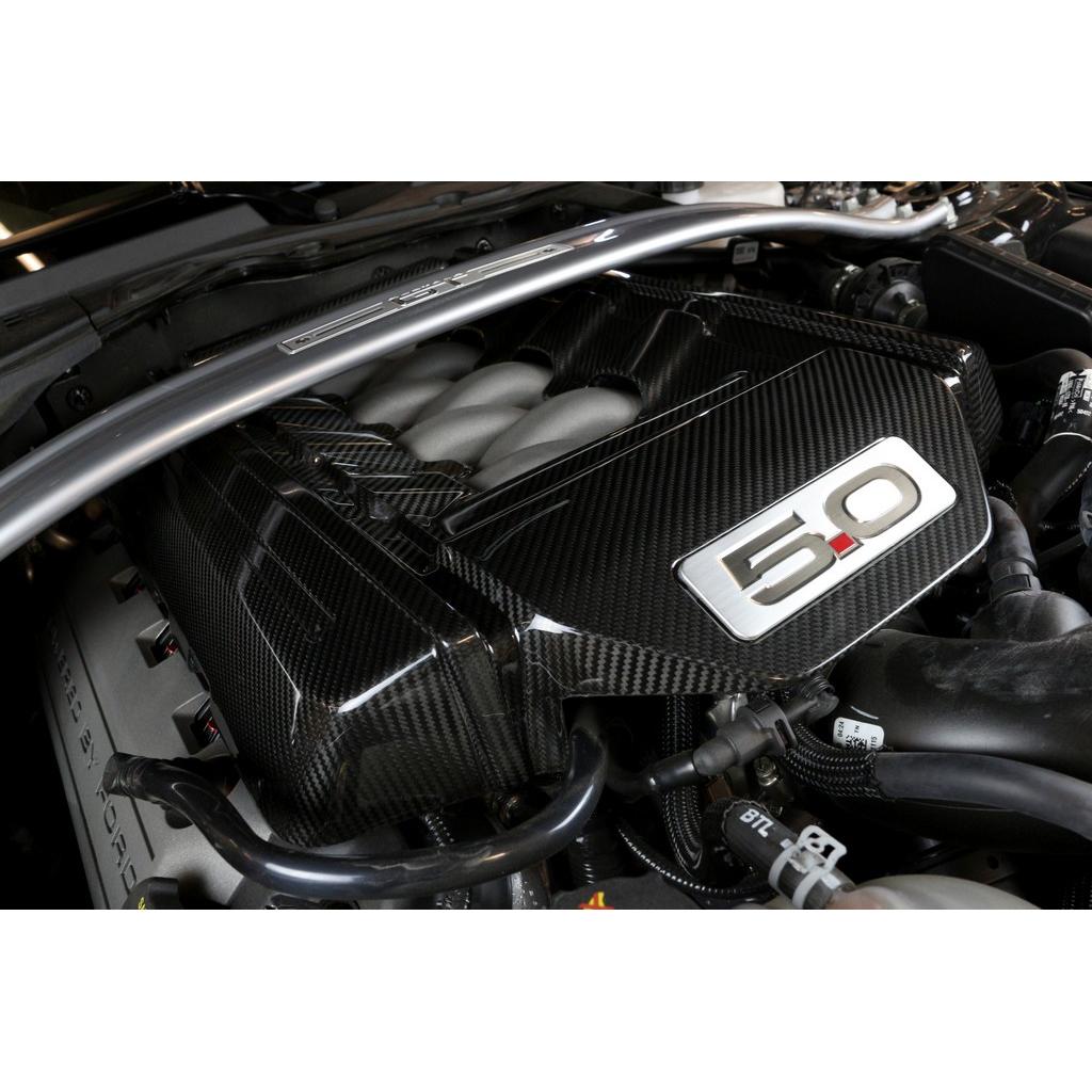 APR Carbon Fiber Ford Mustang S550 GT 5.0 Engine Cover 2015-2017
